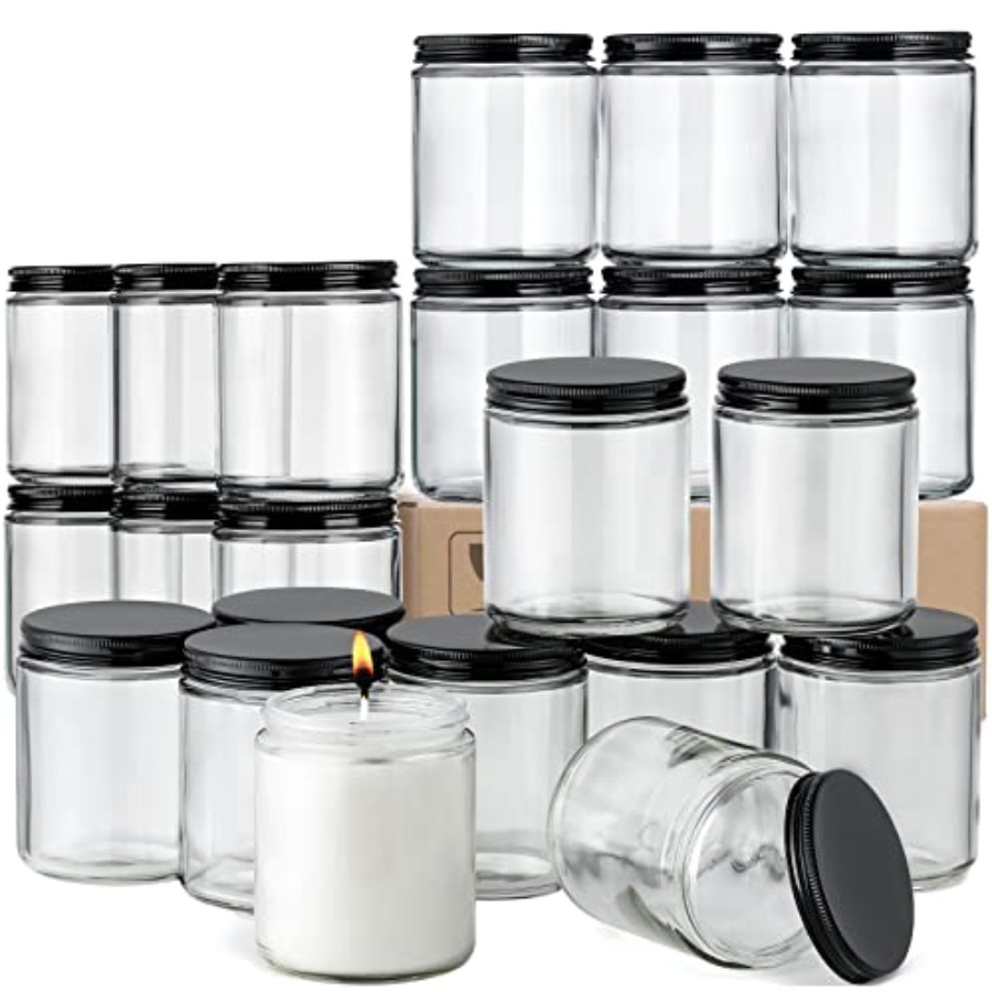 Mason Jar 8Oz - Pack 8 OZ Thick Glass Jars
