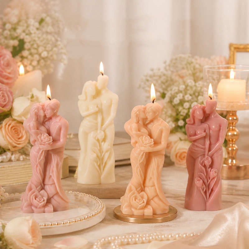Candle Supplies Kit - DIY Couple Aromatherapy Candle Making Kit