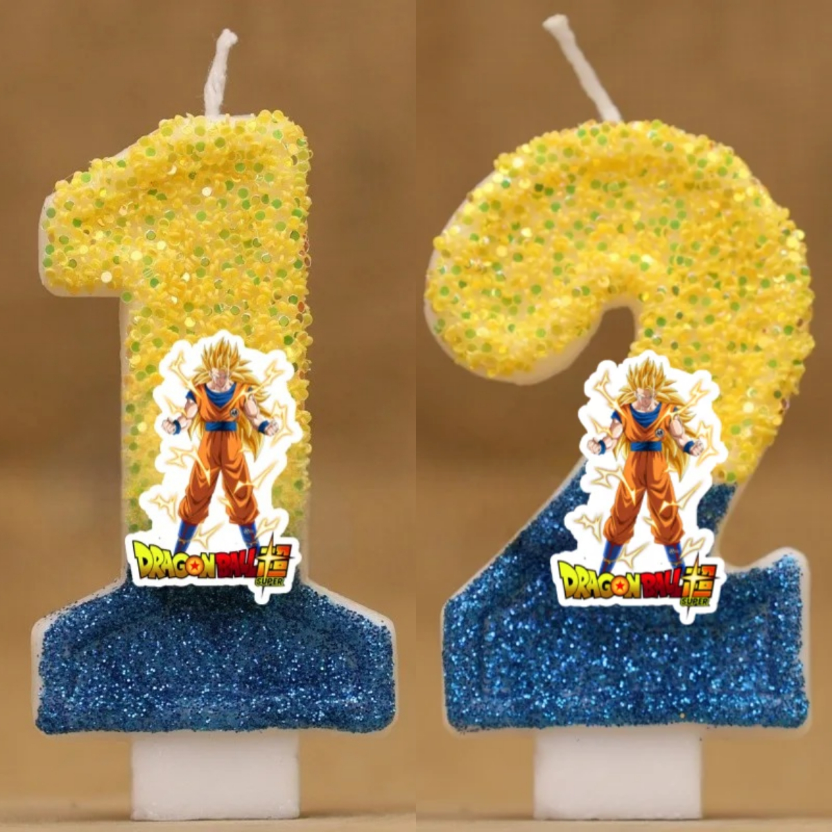 Candle Supplies Kit - Dragon Ball Son Goku Digital Candle