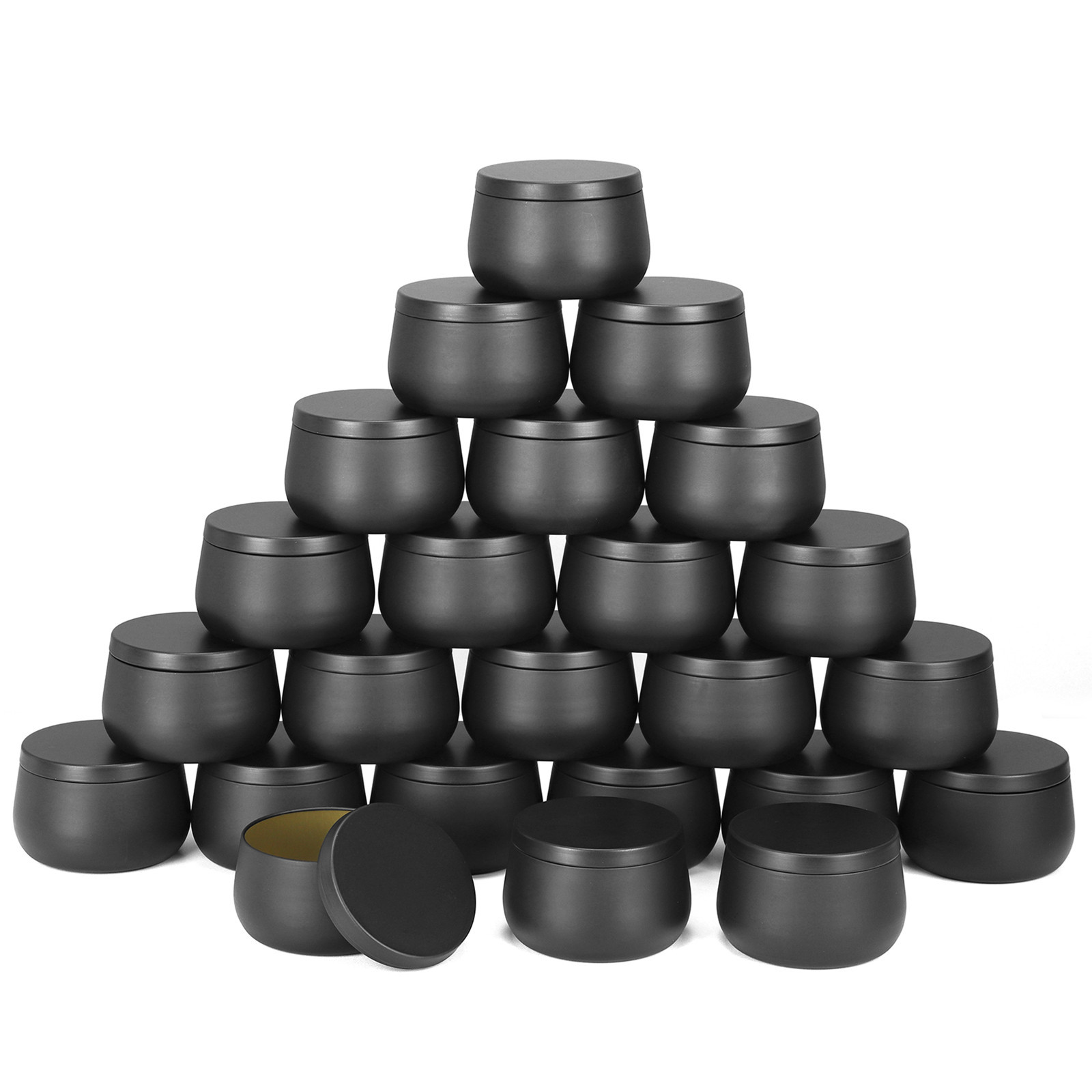 Mason Jar 8Oz - 24pcs 8oZ Tinplate Big Belly Empty