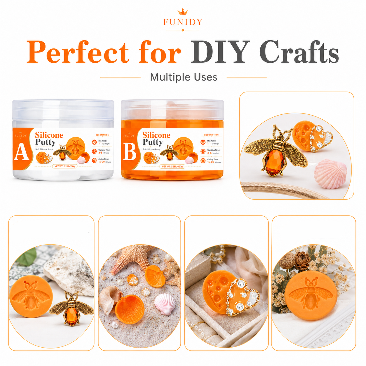 SILICONE PUTTY Making Kit, Fas - Candle Supplies Kit ulasan dan harga