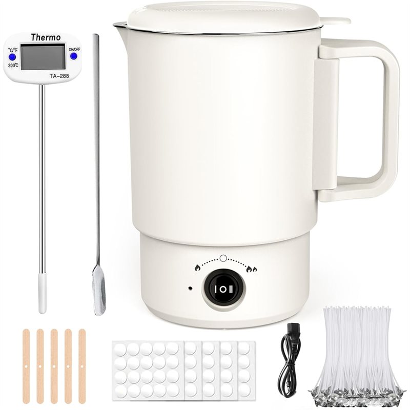A47U Electric Wax Melting Pot  - Candle Supplies Kit ulasan dan harga
