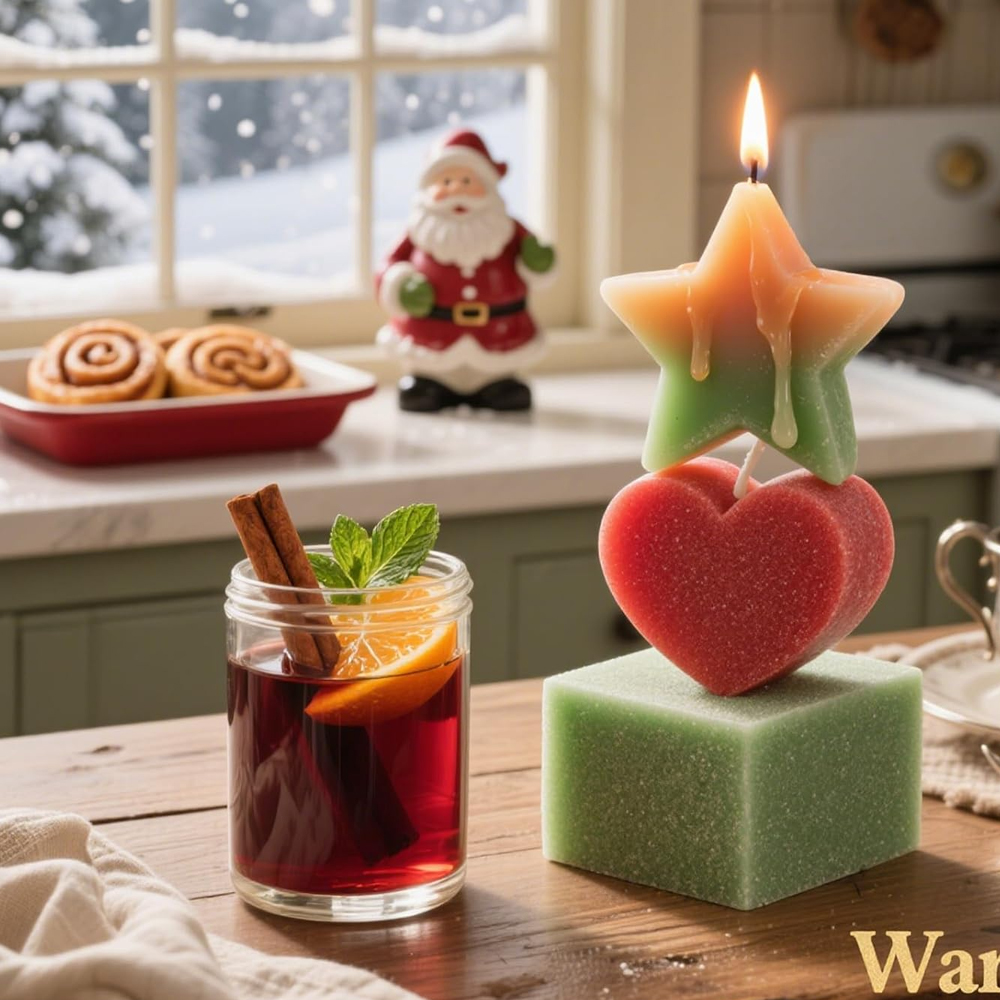 100G Green White Red Sand Pear - Candle Supplies Kit ulasan dan harga