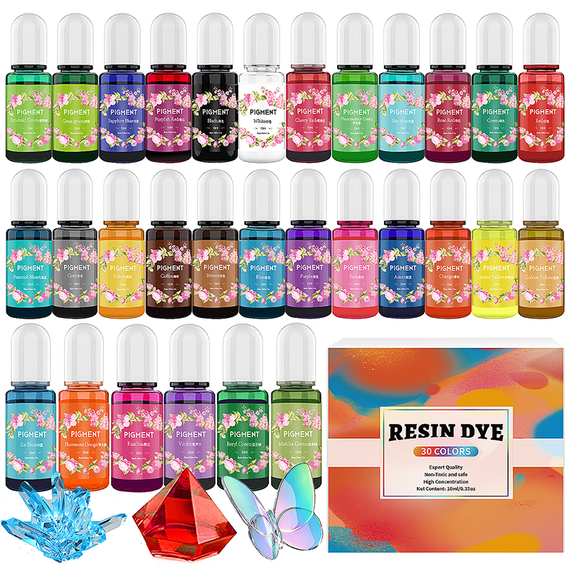 DIY Epoxy Resin Pigment Kit Ca - Candle Supplies Kit ulasan dan harga