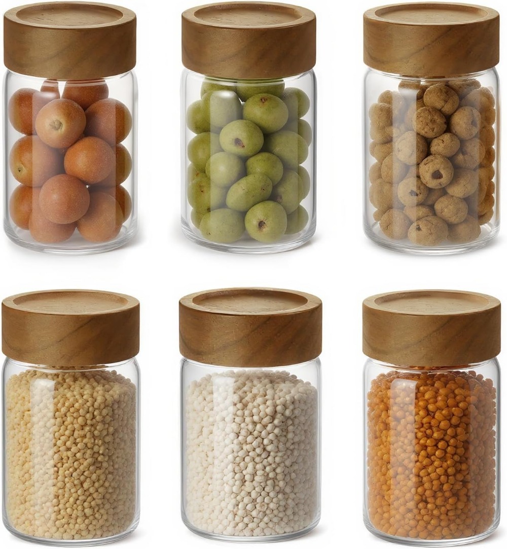 6-Pack 8oz Glass Mason Jars –  - Mason Jar 8Oz ulasan dan harga