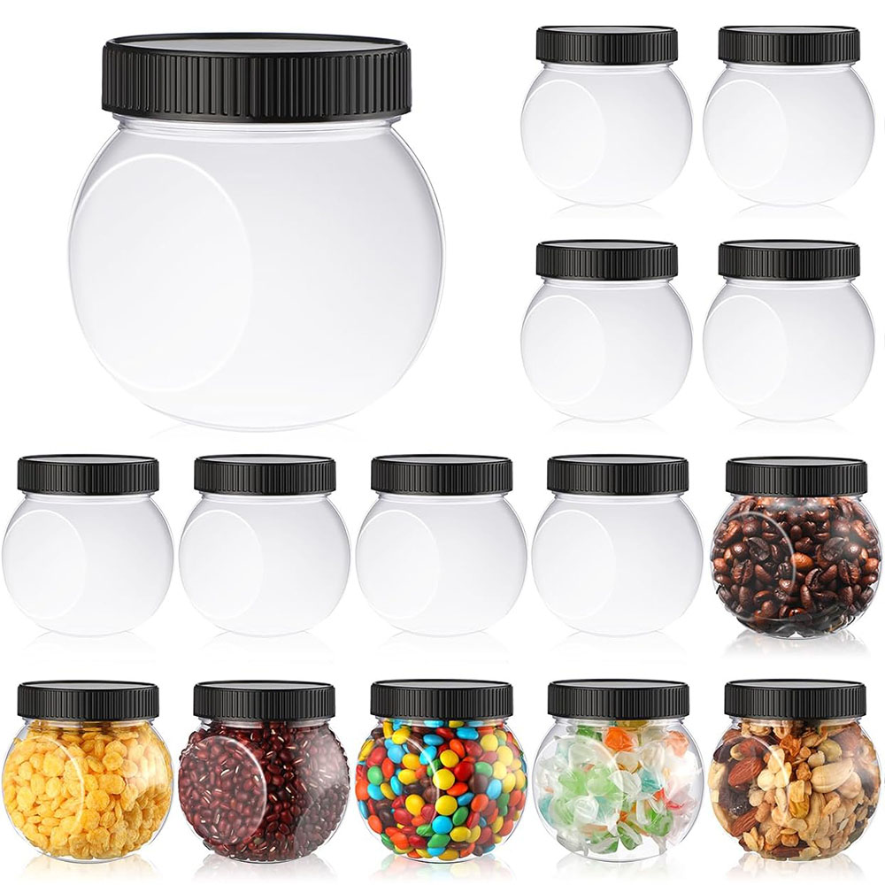 Plastic Candy Jars with Lids S - Mason Jar 8Oz ulasan dan harga
